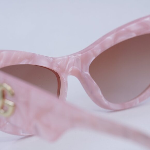🕶️ New Dolce & Gabbana DG4450 323113 Sunglasses - Pink Marble Frame - Picture 9 of 11
